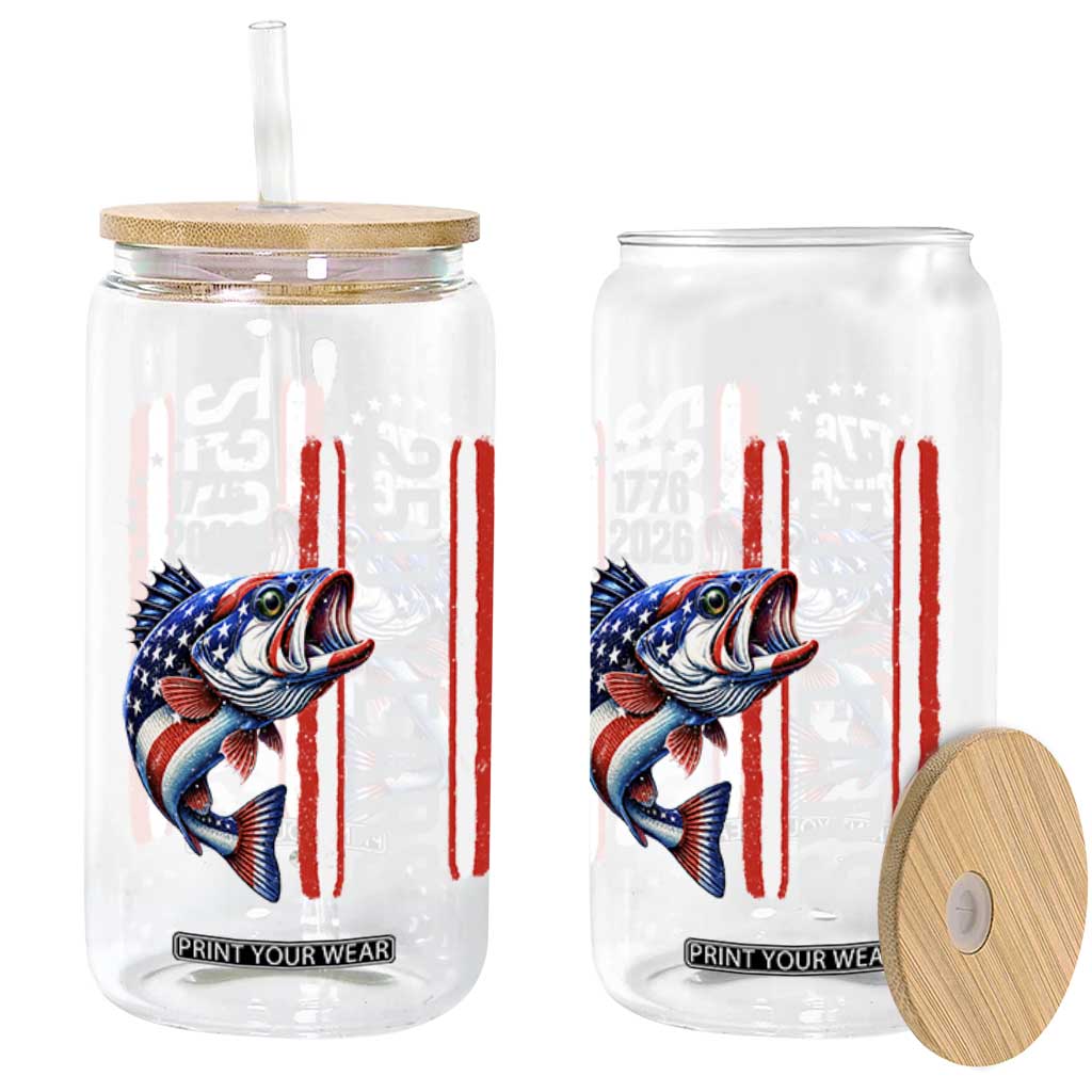 Vintage USA 250th Anniversary Crawfish Patriotic Gift Glass Can TS12 Print Your Wear