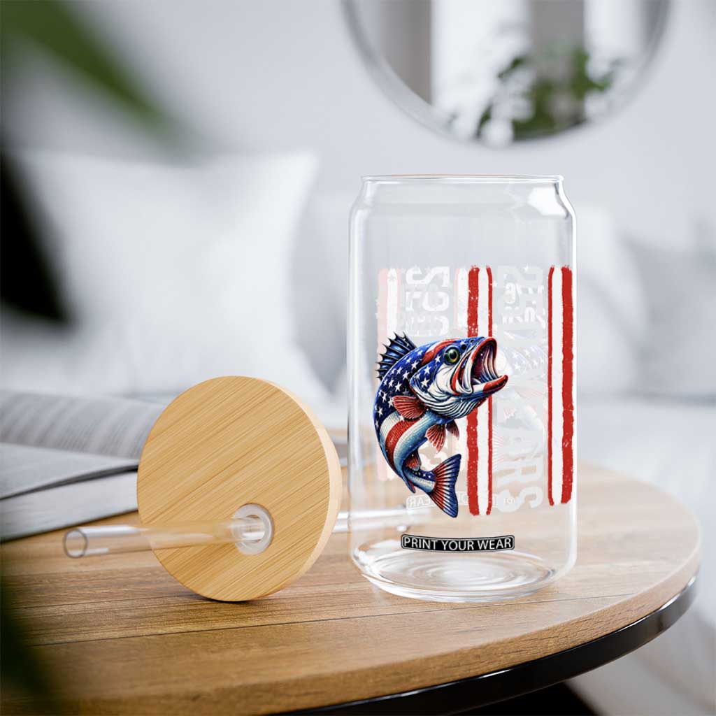 Vintage USA 250th Anniversary Crawfish Patriotic Gift Glass Can TS12 Print Your Wear