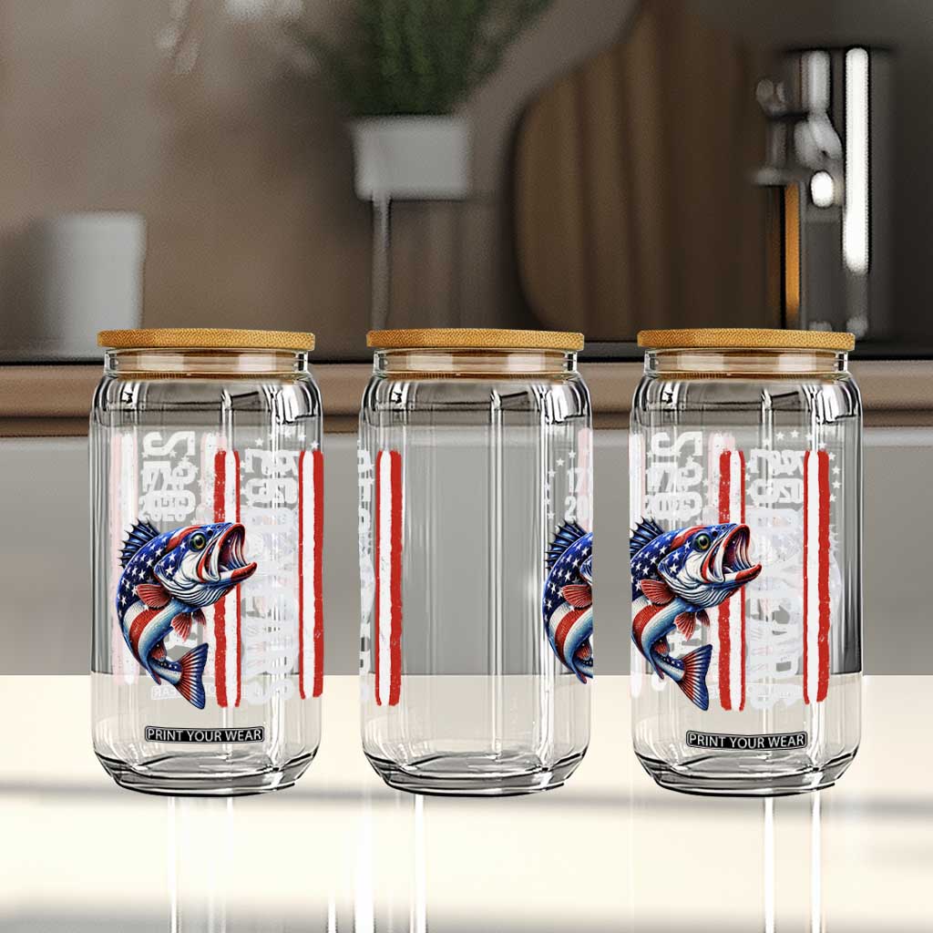 Vintage USA 250th Anniversary Crawfish Patriotic Gift Glass Can TS12 Print Your Wear