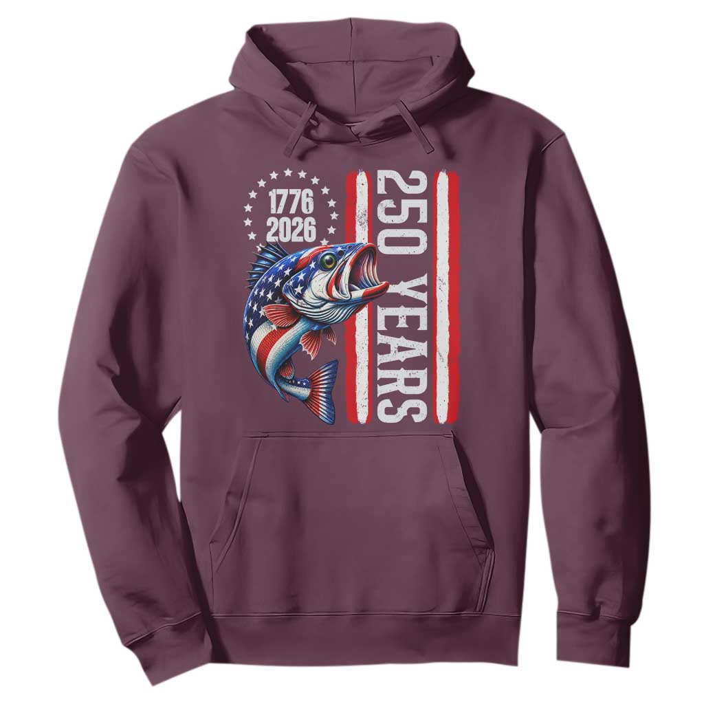 Vintage USA 250th Anniversary Crawfish Patriotic Gift Hoodie TS12 Maroon Print Your Wear