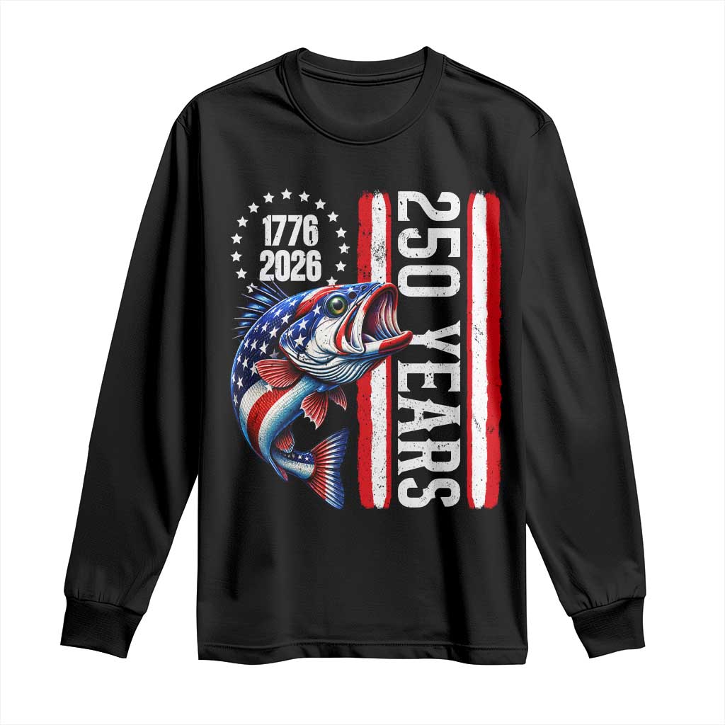 Vintage USA 250th Anniversary Crawfish Patriotic Gift Long Sleeve Shirt TS12 Black Print Your Wear