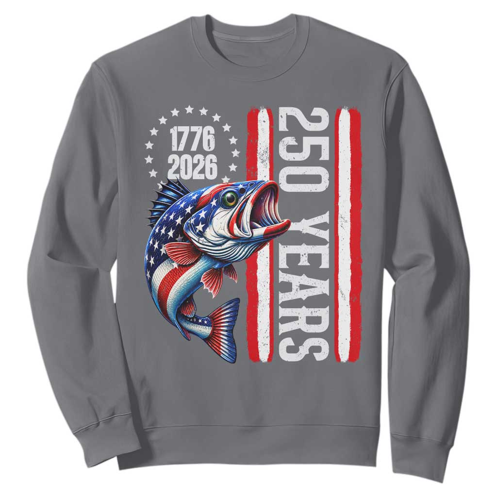 Vintage USA 250th Anniversary Crawfish Patriotic Gift Sweatshirt TS12 Charcoal Print Your Wear