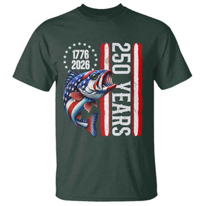 Vintage USA 250th Anniversary Crawfish Patriotic Gift T Shirt TS12 Dark Forest Green Print Your Wear
