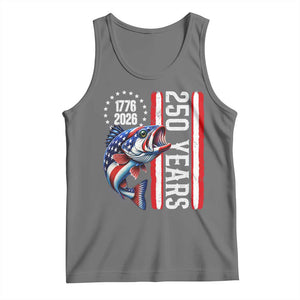 Vintage USA 250th Anniversary Crawfish Patriotic Gift Tank Top TS12 Black Heather Print Your Wear