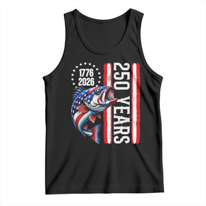 Vintage USA 250th Anniversary Crawfish Patriotic Gift Tank Top TS12 Black Print Your Wear