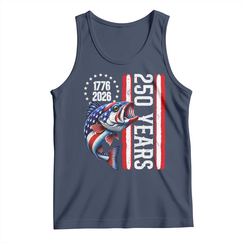 Vintage USA 250th Anniversary Crawfish Patriotic Gift Tank Top TS12 Navy Print Your Wear