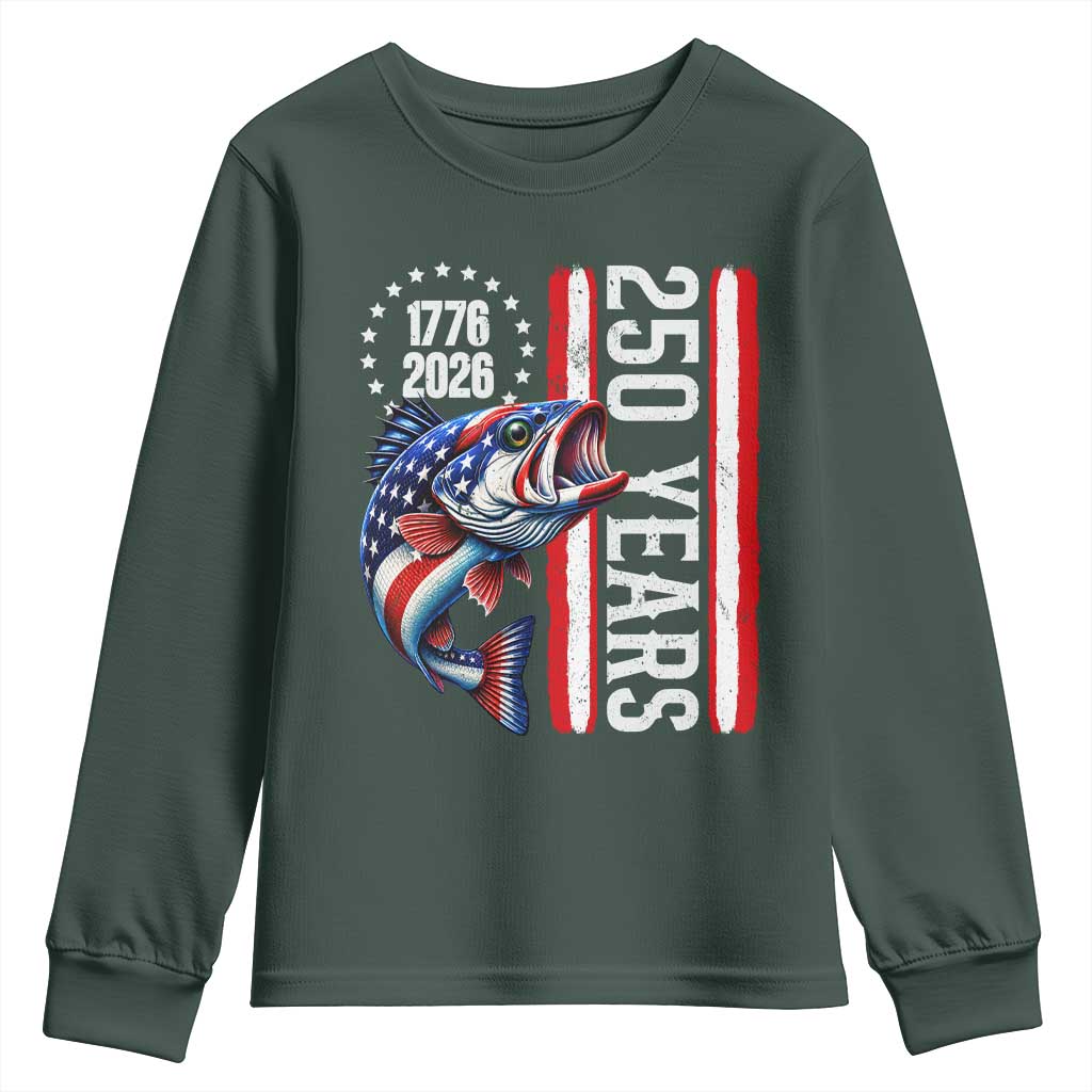 Vintage USA 250th Anniversary Crawfish Patriotic Gift Youth Sweatshirt