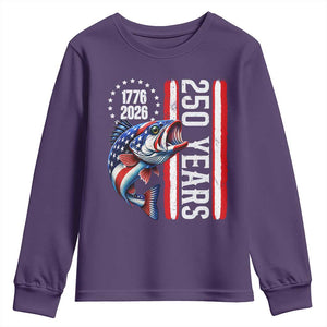 Vintage USA 250th Anniversary Crawfish Patriotic Gift Youth Sweatshirt