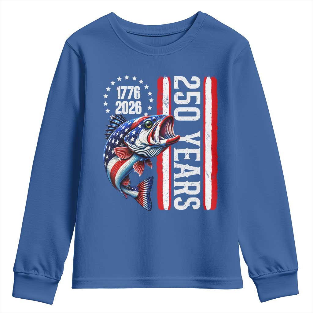 Vintage USA 250th Anniversary Crawfish Patriotic Gift Youth Sweatshirt
