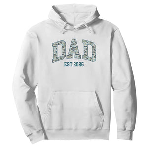 Promoted To Dad Est 2026 Hoodie Camo Fishing New Dad Gift TS12 White Print Your Wear