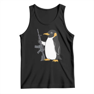 Funny Penguin Lover Gift Tank Top Flight Was Never An Option