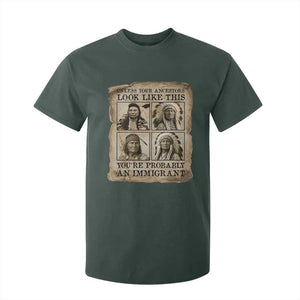 Indigenous Peoples Day T Shirt For Kid Unless Your Ancestors Look Like This Youre Immigrant