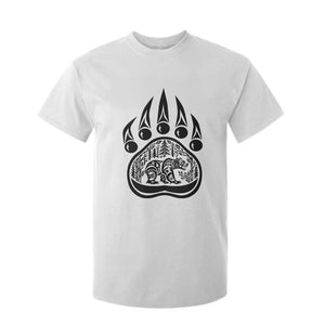 Native Inspired Alaska Grizzly Bear T Shirt For Kid Pacific Northwest Pride