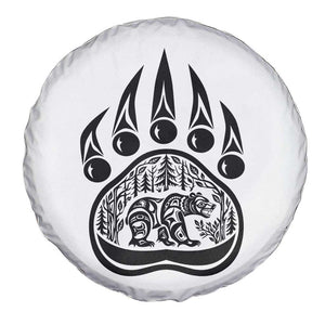 Native Inspired Alaska Grizzly Bear Spare Tire Cover Pacific Northwest Pride