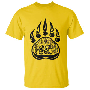 Native Inspired Alaska Grizzly Bear T Shirt Pacific Northwest Pride