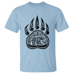 Native Inspired Alaska Grizzly Bear T Shirt Pacific Northwest Pride