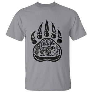 Native Inspired Alaska Grizzly Bear T Shirt Pacific Northwest Pride