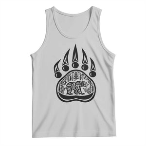 Native Inspired Alaska Grizzly Bear Tank Top Pacific Northwest Pride