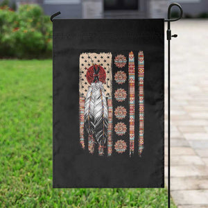 Proud Native American Flag Garden Flag Tribal Sunflower Indigenous Peoples Day Gift