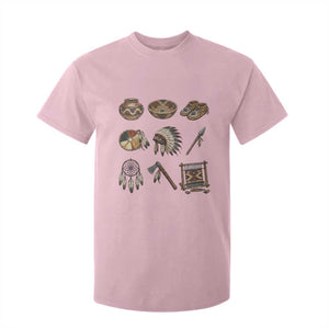 Indigenous Cultural Artifacts T Shirt For Kid Native American Heritage Graphic
