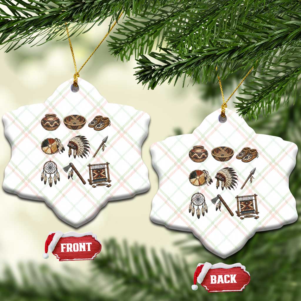 Indigenous Cultural Artifacts Ceramic Ornament Native American Heritage Graphic