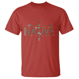 Western Style Tribal Feather T Shirt Vintage Boho Graphic