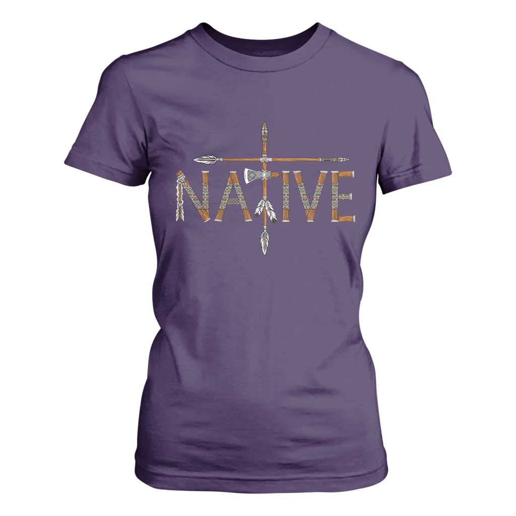 Western Style Tribal Feather T Shirt For Women Vintage Boho Graphic