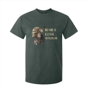 Indigenous Peoples Day Gift T Shirt For Kid No One Is Illegal On Stolen Land