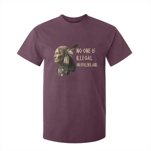 Indigenous Peoples Day Gift T Shirt For Kid No One Is Illegal On Stolen Land