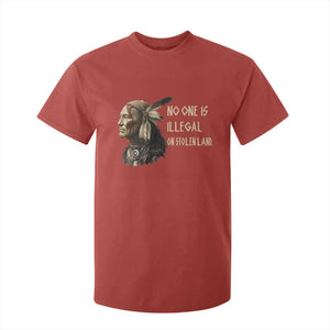 Indigenous Peoples Day Gift T Shirt For Kid No One Is Illegal On Stolen Land