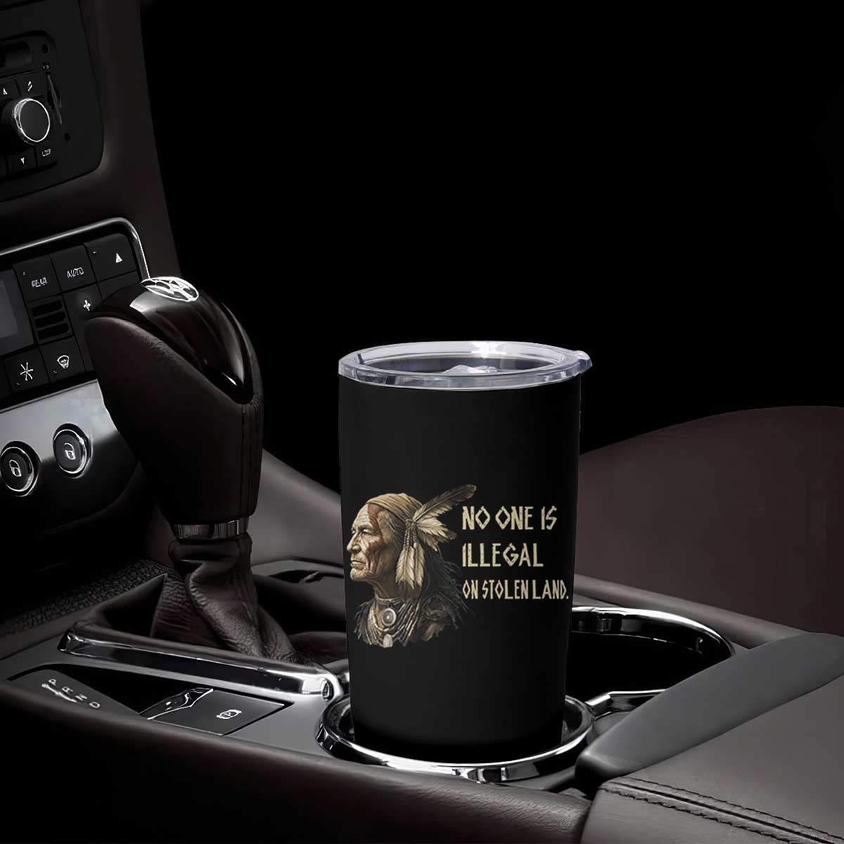 Indigenous Peoples Day Gift Tumbler Cup No One Is Illegal On Stolen Land