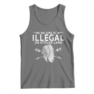 Honor Indigenous Peoples Tank Top No One Is Illegal On Stolen Land