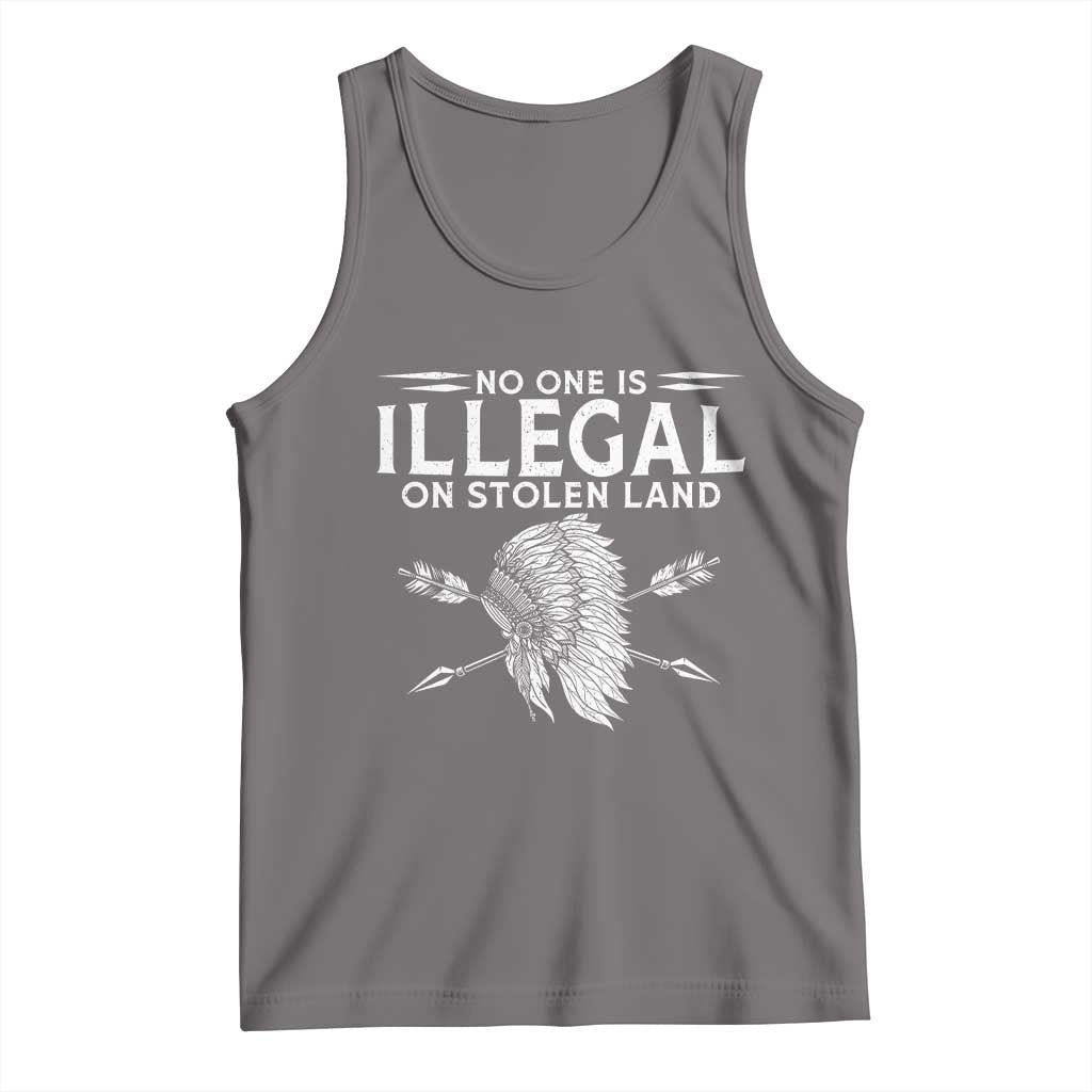 Honor Indigenous Peoples Tank Top No One Is Illegal On Stolen Land