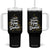 Christian Ballet Lover Tumbler With Handle Let Us Praise Him With Dance TS12 One Size: 40 oz Black Print Your Wear