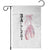 Ballerina Pointe Shoes Garden Flag Gift For Cute Ballet Girl TS12 White Print Your Wear