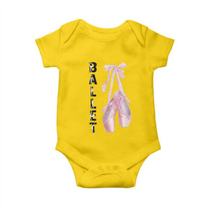 Ballerina Pointe Shoes Baby Onesie Gift For Cute Ballet Girl TS12 Daisy Print Your Wear