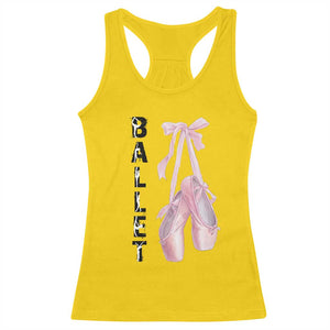 Ballerina Pointe Shoes Racerback Tank Top Gift For Cute Ballet Girl TS12 Daisy Print Your Wear