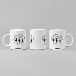 African American Ballet Dancer Coffee Mug Just A Girl Who Loves Dance TS12 Print Your Wear