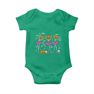 Ballet Skeleton Dance Baby Onesie Funny Halloween Gift TS12 Irish Green Print Your Wear