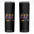 Ballet Skeleton Dance Skinny Tumbler Funny Halloween Gift TS12 Black Print Your Wear