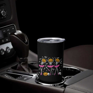 Ballet Skeleton Dance Tumbler Cup Funny Halloween Gift TS12 Print Your Wear