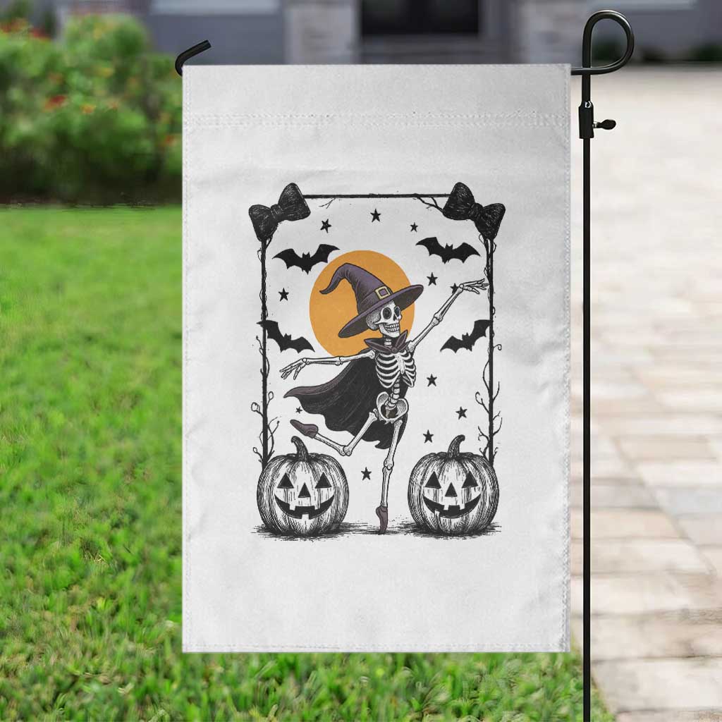 Funny Skeleton Witches Dance Ballet Garden Flag Halloween Gift TS12 Print Your Wear