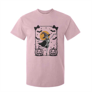 Funny Skeleton Witches Dance Ballet T Shirt For Kid Halloween Gift TS12 Light Pink Print Your Wear