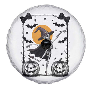 Funny Skeleton Witches Dance Ballet Spare Tire Cover Halloween Gift TS12 Print Your Wear