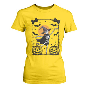 Funny Skeleton Witches Dance Ballet T Shirt For Women Halloween Gift TS12 Daisy Print Your Wear