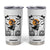 Funny Skeleton Witches Dance Ballet Tumbler Cup Halloween Gift TS12 White Print Your Wear