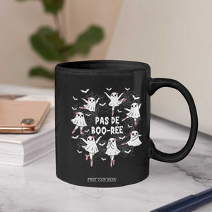 Halloween Ballet Ghost Coffee Mug Pas De Boo Ree Gift TS12 Print Your Wear