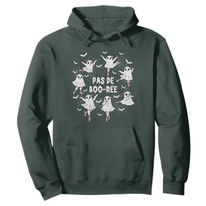 Halloween Ballet Ghost Hoodie Pas De Boo Ree Gift TS12 Dark Forest Green Print Your Wear