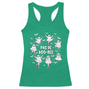 Halloween Ballet Ghost Racerback Tank Top Pas De Boo Ree Gift TS12 Irish Green Print Your Wear