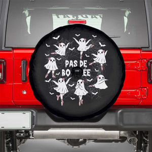 Halloween Ballet Ghost Spare Tire Cover Pas De Boo Ree Gift TS12 Black Print Your Wear
